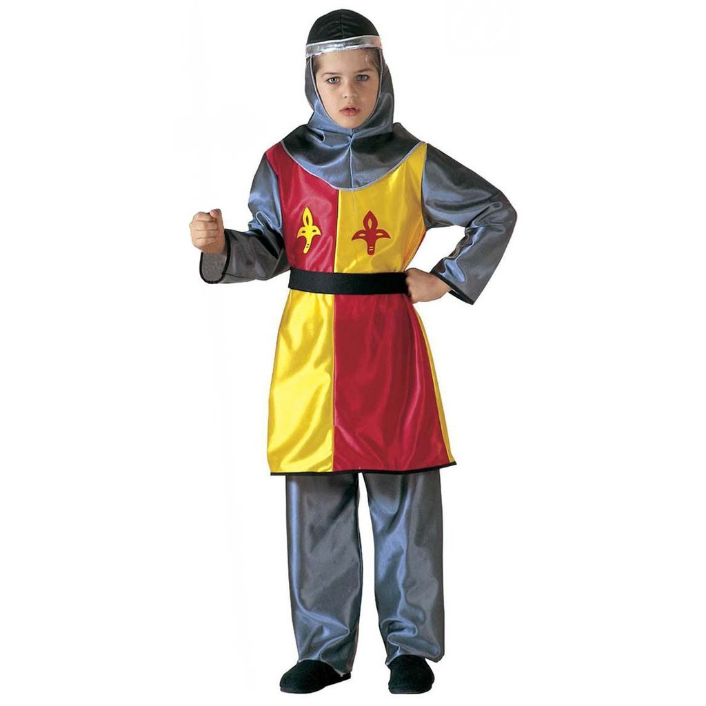 "RITTER" (Coat, Hose, Gürtel, Helm) - Größe: 140 cm / 8-10 Years