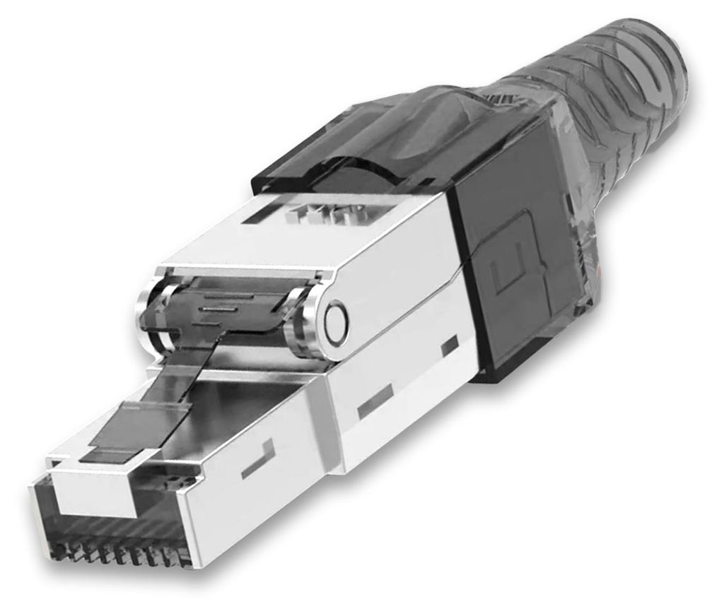 NEXMEX Netzwerkstecker Cat 7 CAT7 RJ45 Stecker Werkzeuglos Produktbild 