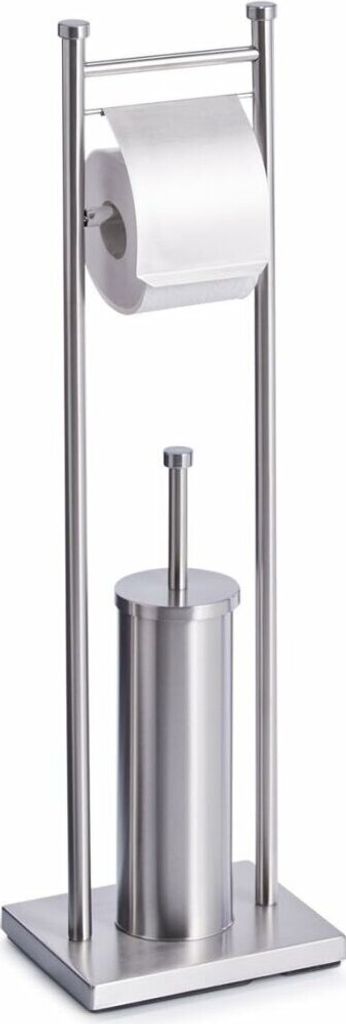 Zeller WC-Garnitur, Edelstahl 22x18x76 Produktbild 