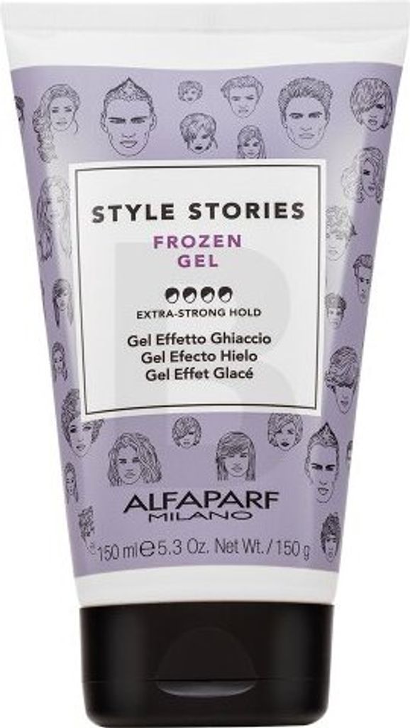 Alfaparf Milano Style Stories Frozen Gel Haargel für starken Halt 150 ml