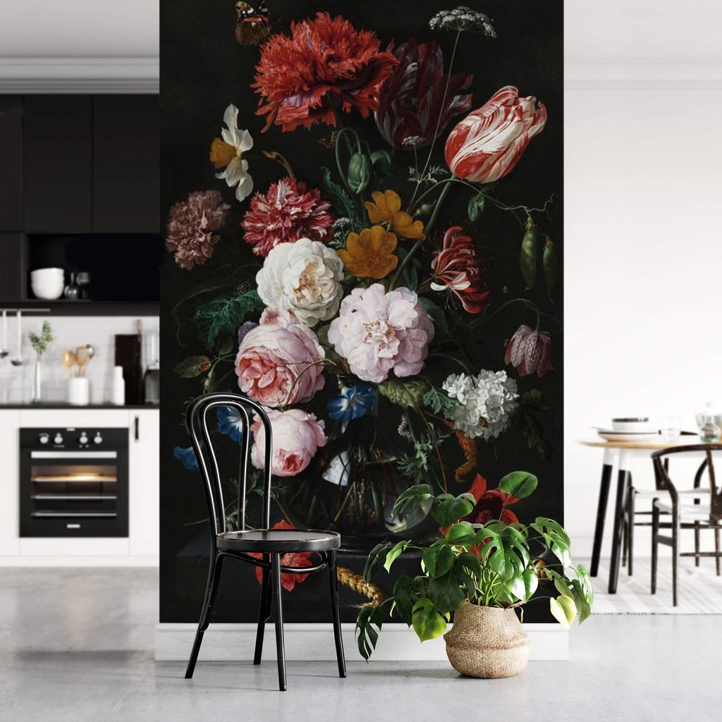 A.S. Création Vlies Fototapete Blumen Vase of Flowers DD119155 Rosen Designwalls