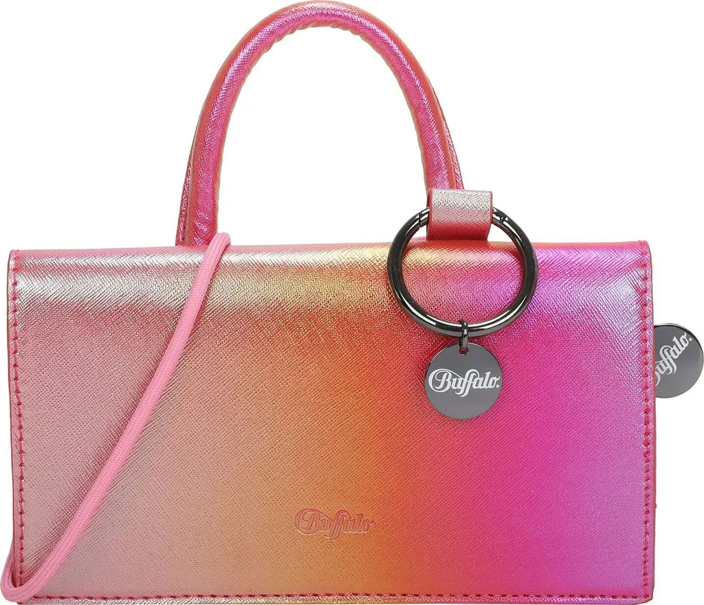 Sac Porte-monnaie BUFFALO Holi Pourpre à Bandoulière Style Rainbow