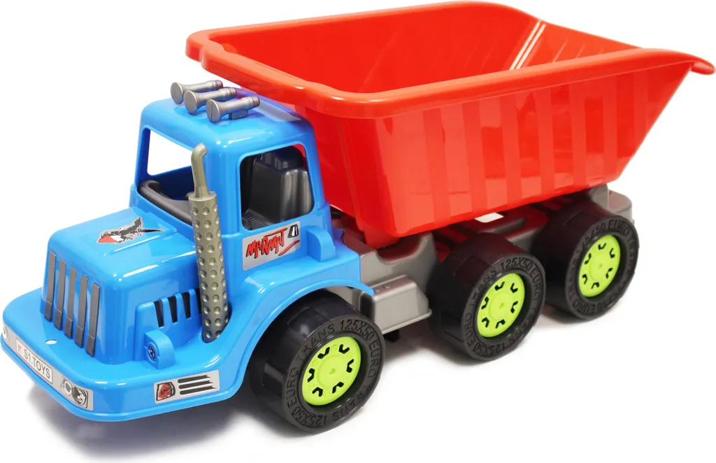 Camion-benne de Plage XL 80 cm Idéal pour Jouer dans le Bac à Sable et Jardin
