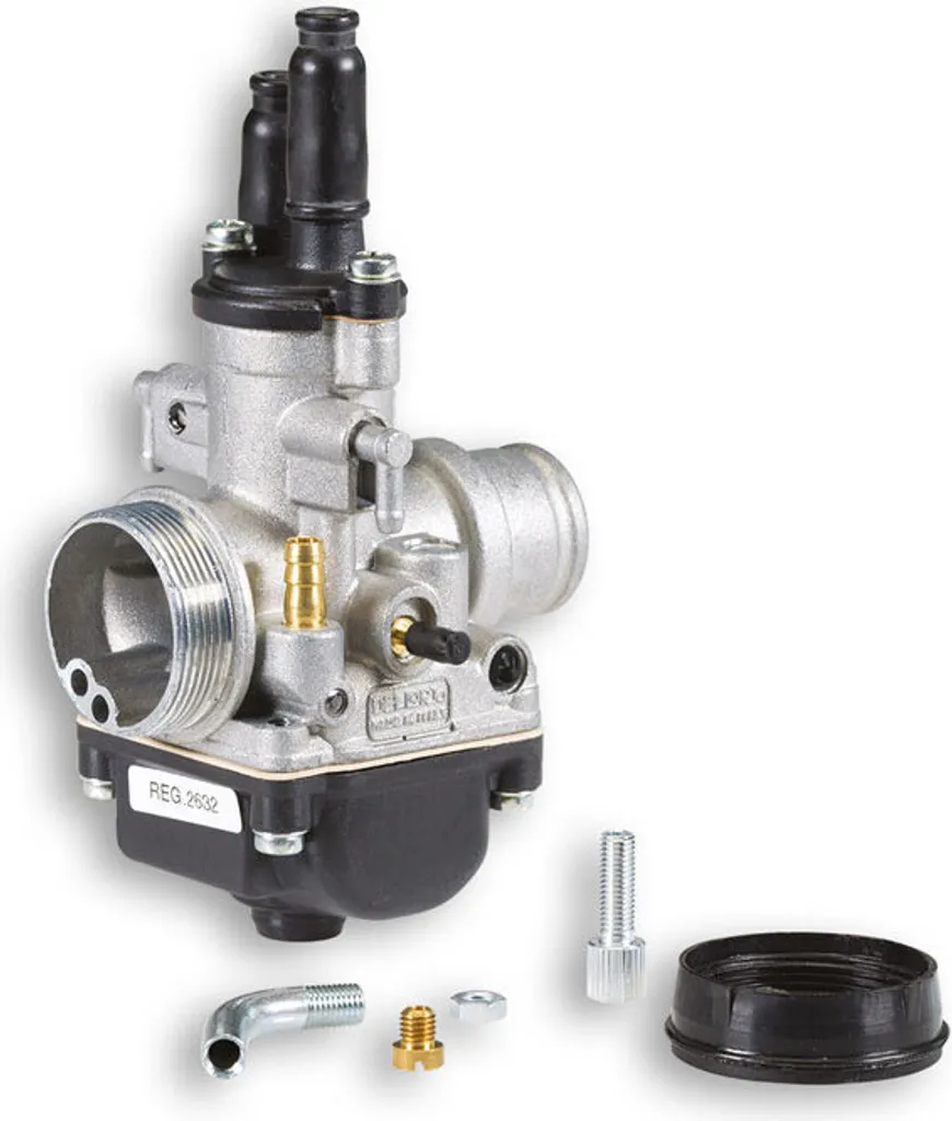 Carburateur 21 Malossi PHBG DS kit complet pour scooter et moto 50