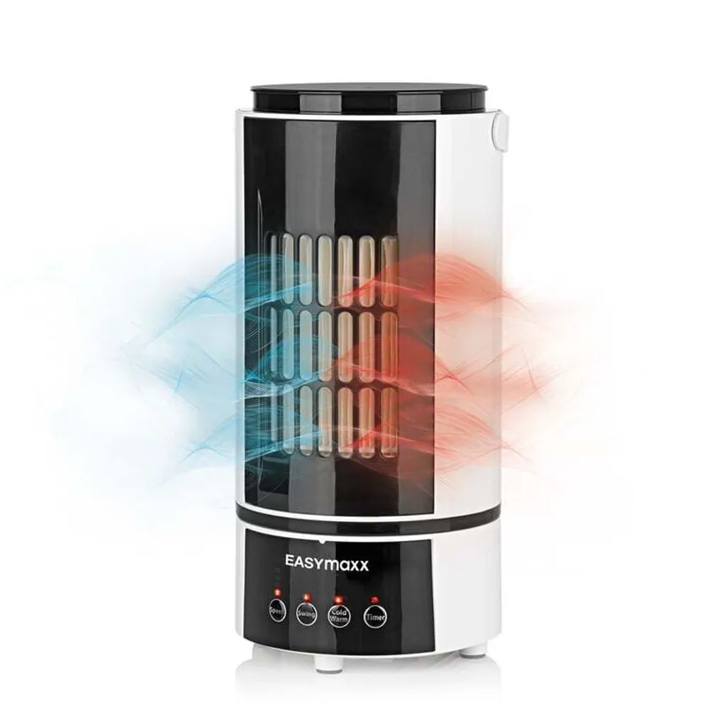 EASYmaxx Mini Air Cooler Mobile: Aria Calda e Fredda per Smart Working - 3
