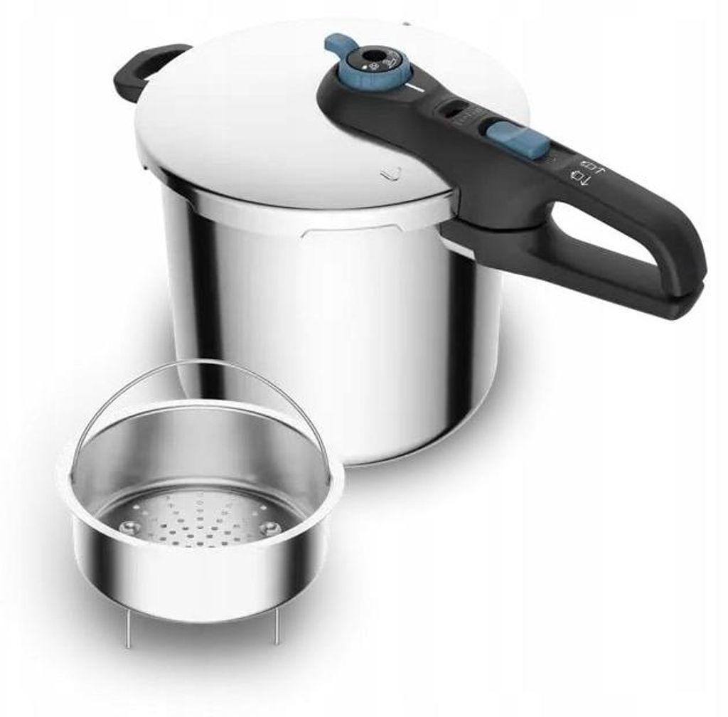 TEFAL Secure Trendy 8L Schnellkochtopf P2584401 Produktbild 