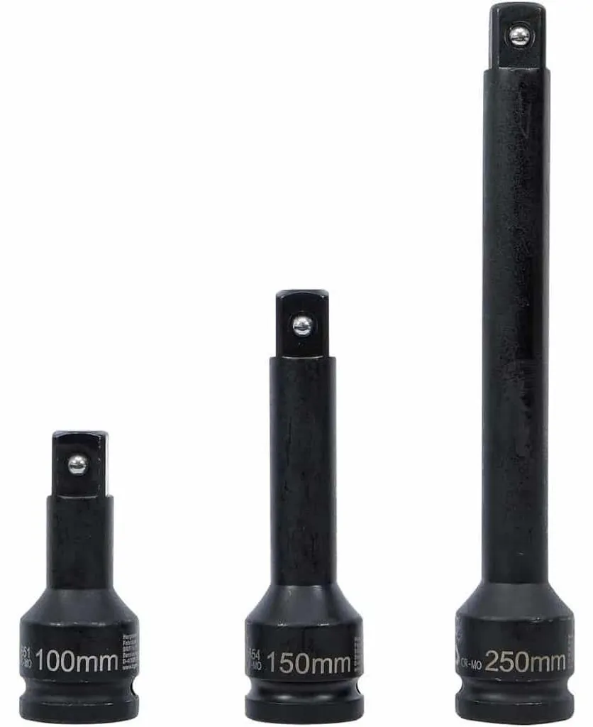 Rallonges à Choc 20mm Acier Cr-Mo - Set de 3 - D-Work Pro 3/4"