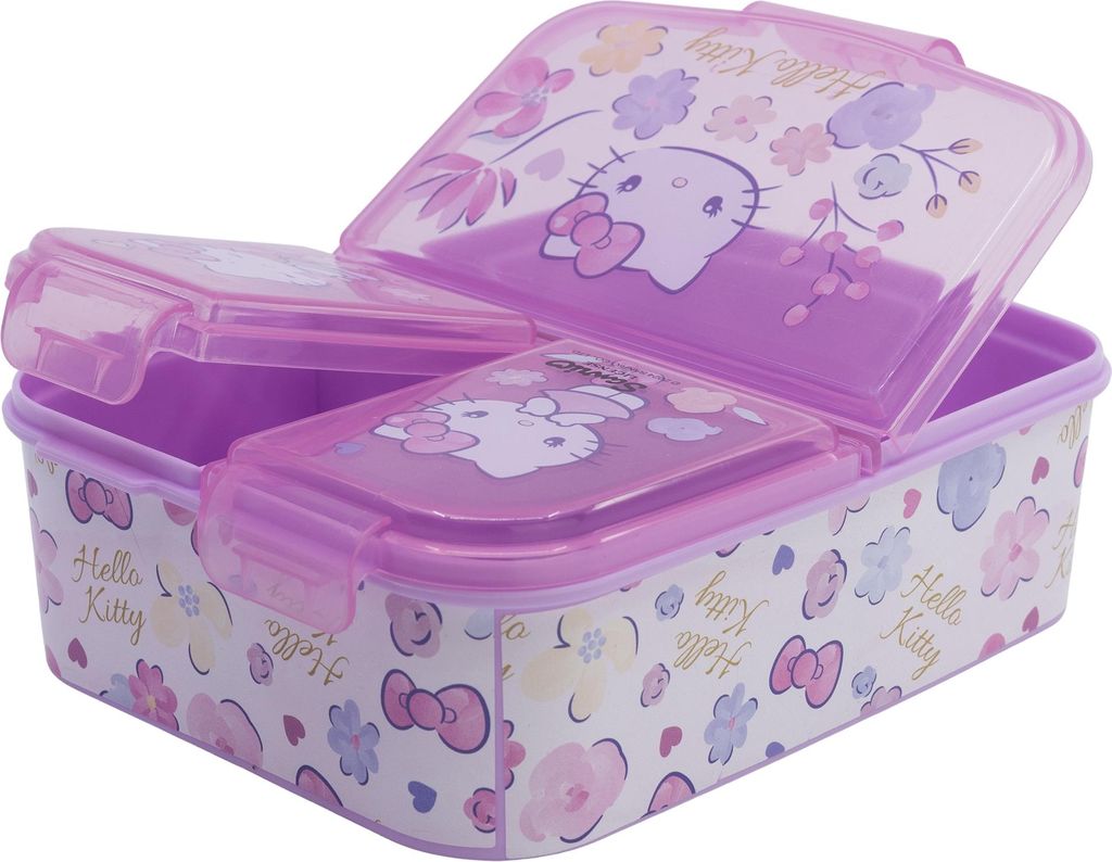 Hello Kitty Kinder Premium Lunchbox Brotdose Frühstücks-Box Produktbild 