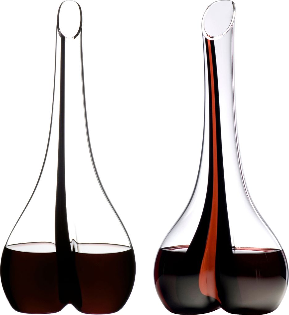 Riedel Dekanter Black Tie Smile rot