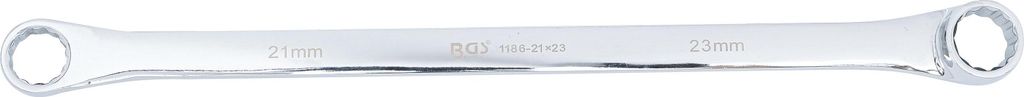BGS 1186-21x23 Doppelringschlüssel 21x23 mm, 420 mm lang