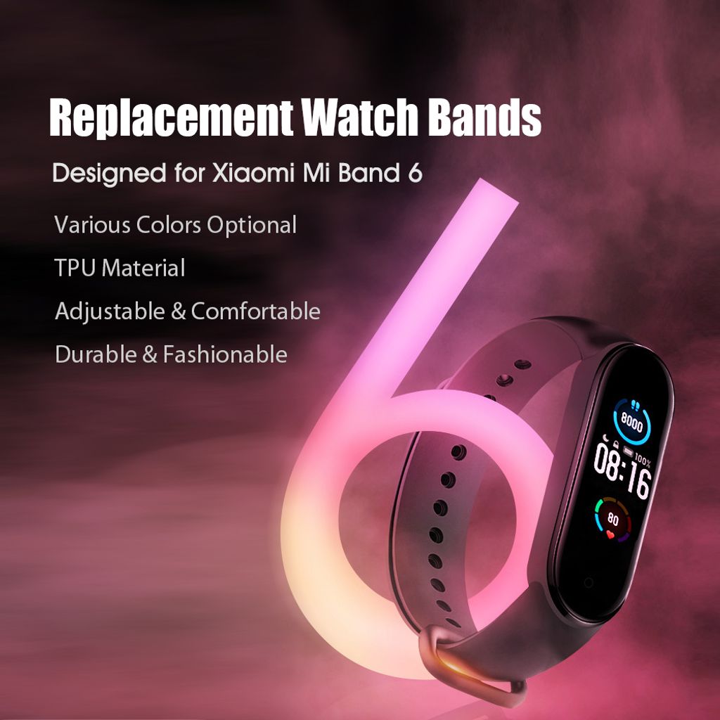 Für Xiaomi Mi Band 3 4 TPU Ersatz Gürtel Uhrenarmband Armband Ersatzband NEU