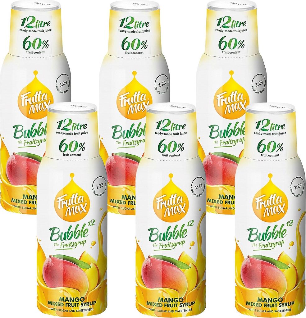 FruttaMax sirop de mangue 500 ml, concentré, 6 pièces, kit Image du produit 
