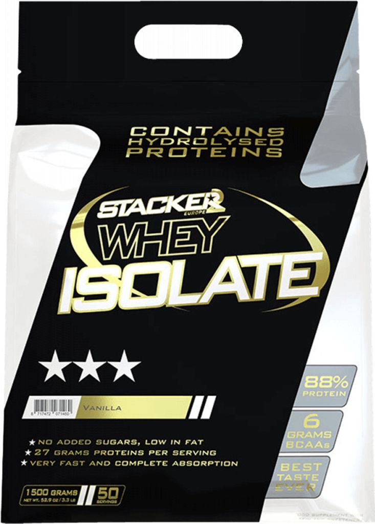 Stacker2 Whey Isolate (1500g) Vanilla - Eiweiße - Produktbild 
