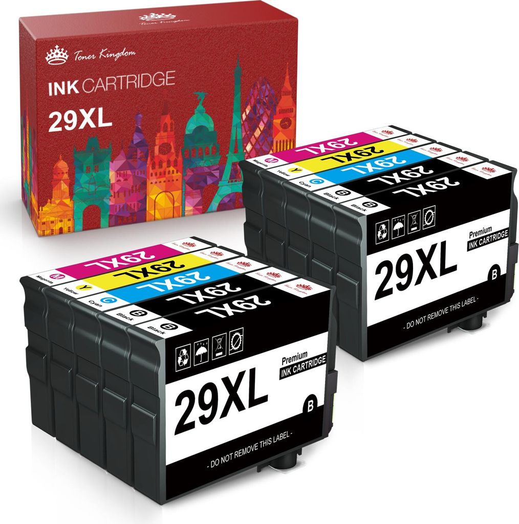 10er Kompatibel für Epson 29 XL 29XL Druckerpatronen für Produktbild 