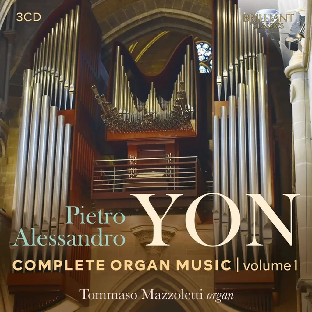 Musique d'orgue complète Vol.1 par Peter Alexander Yon : Édition Luxe CD