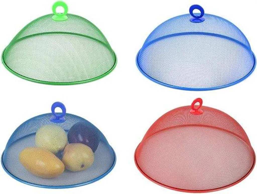 Couvercle Anti Insecte pour Plat de Cuisine Maille Inox Inovra Plus 3pcs