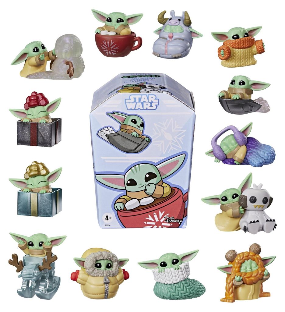 Figurine Star Wars, Grogu, série "Snack Attack" Image du produit 