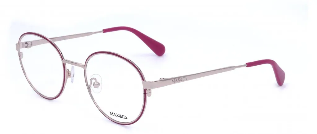 Lunettes Max&Co. MO5138 Fuxia monture légère et résistante femme