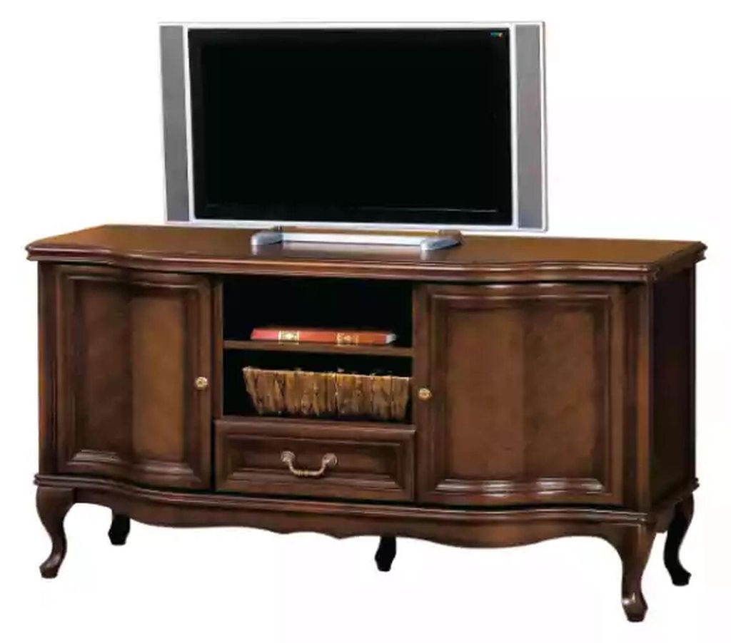 TV Ständer RTV Lowboard Wohnwand Sideboard Holz Modern Produktbild 