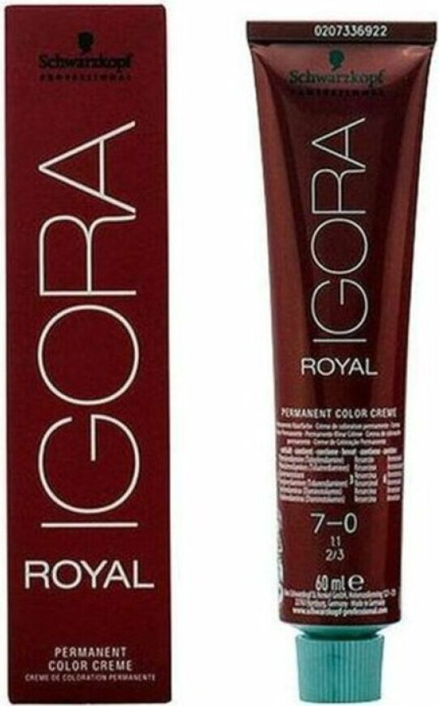 Schwarzkopf Igora Royal, Braun, 7-0, Frauen, 60 ml, Tube, Produktbild 