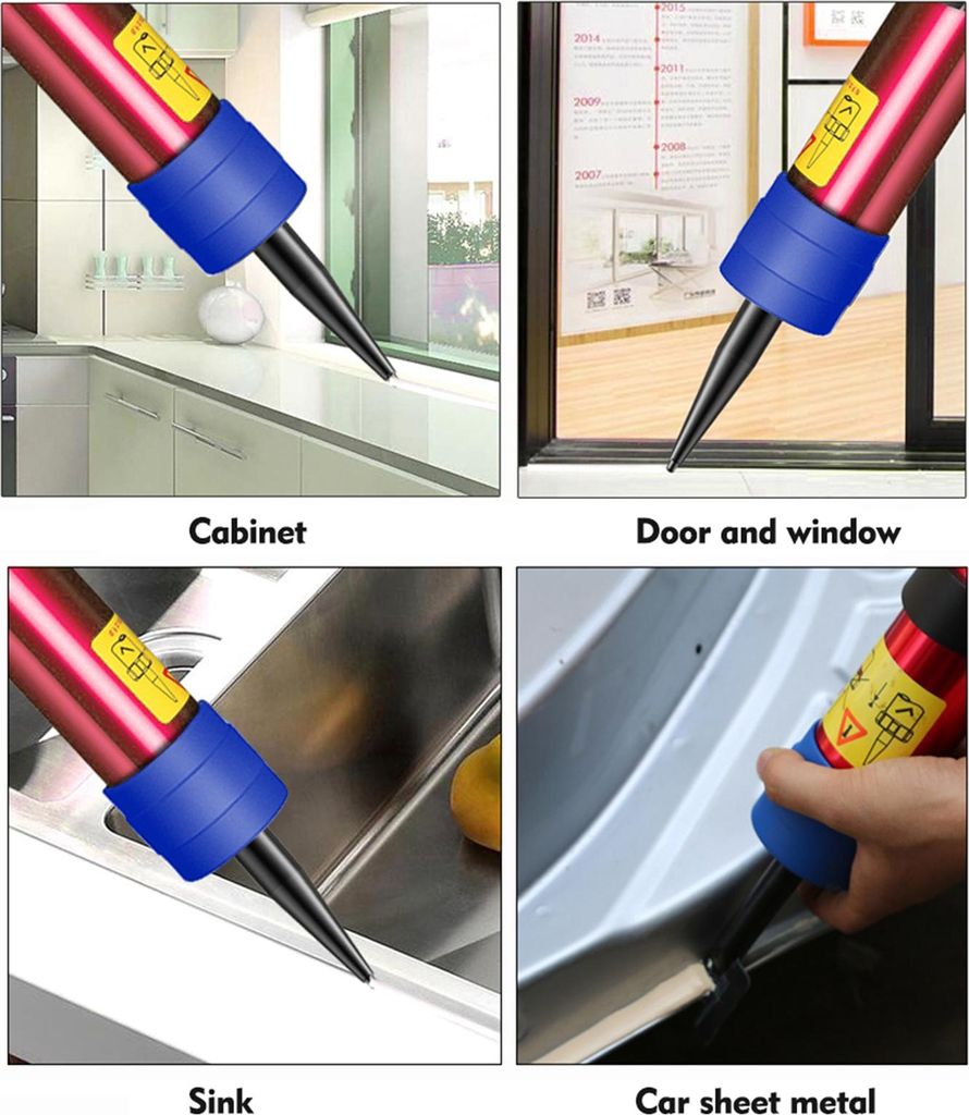 Einstellbare pneumatische Glaskleber-Dichtungsmaschine, 310 ml Hartversiegelungs-Applikator