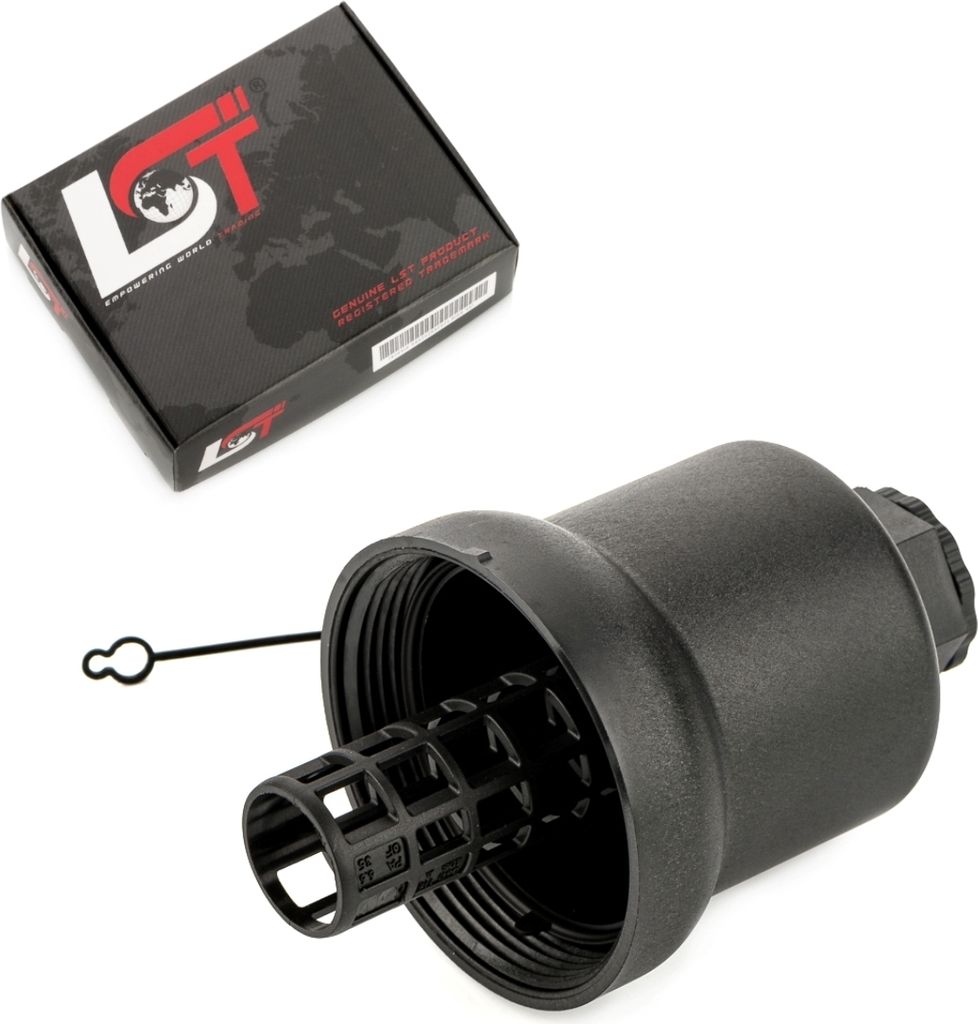 Deckel Ölfiltergehäuse für VW EOS GOLF 5 6 JETTA PASSAT B6 Produktbild 