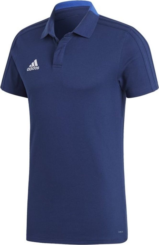 Adidas CON18 CO POLO | DKBLUE/WHITE | Größe: S
