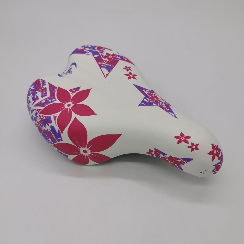 Selle Montegrappa OK-GO Sattel | Weiß-Rosa | Kinder Mädchen Produktbild 