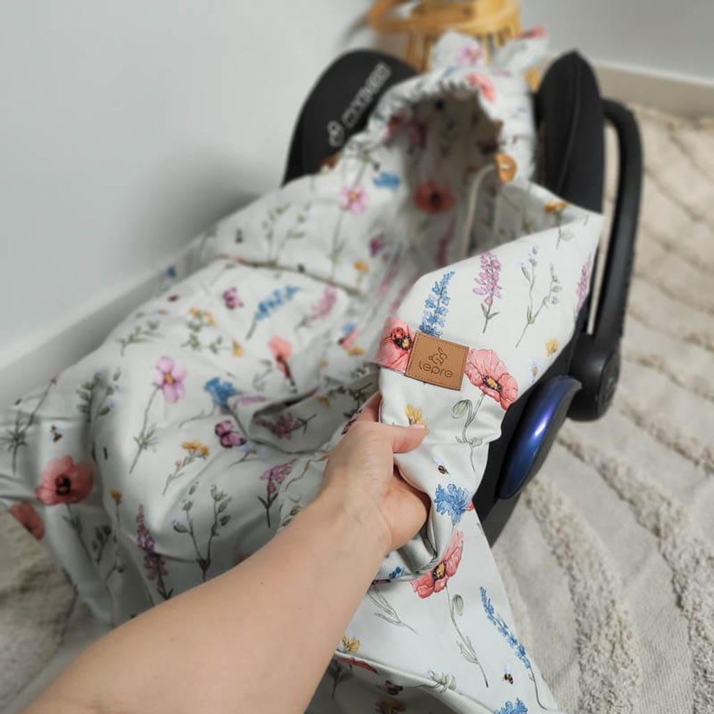 Sommer-Autositzbezug - Pistachio Meadow