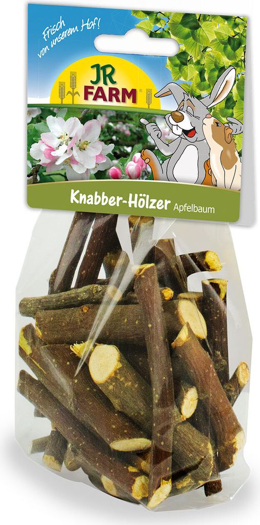 JR Farm Knabber Hölzer Apfelbaum 100gx8