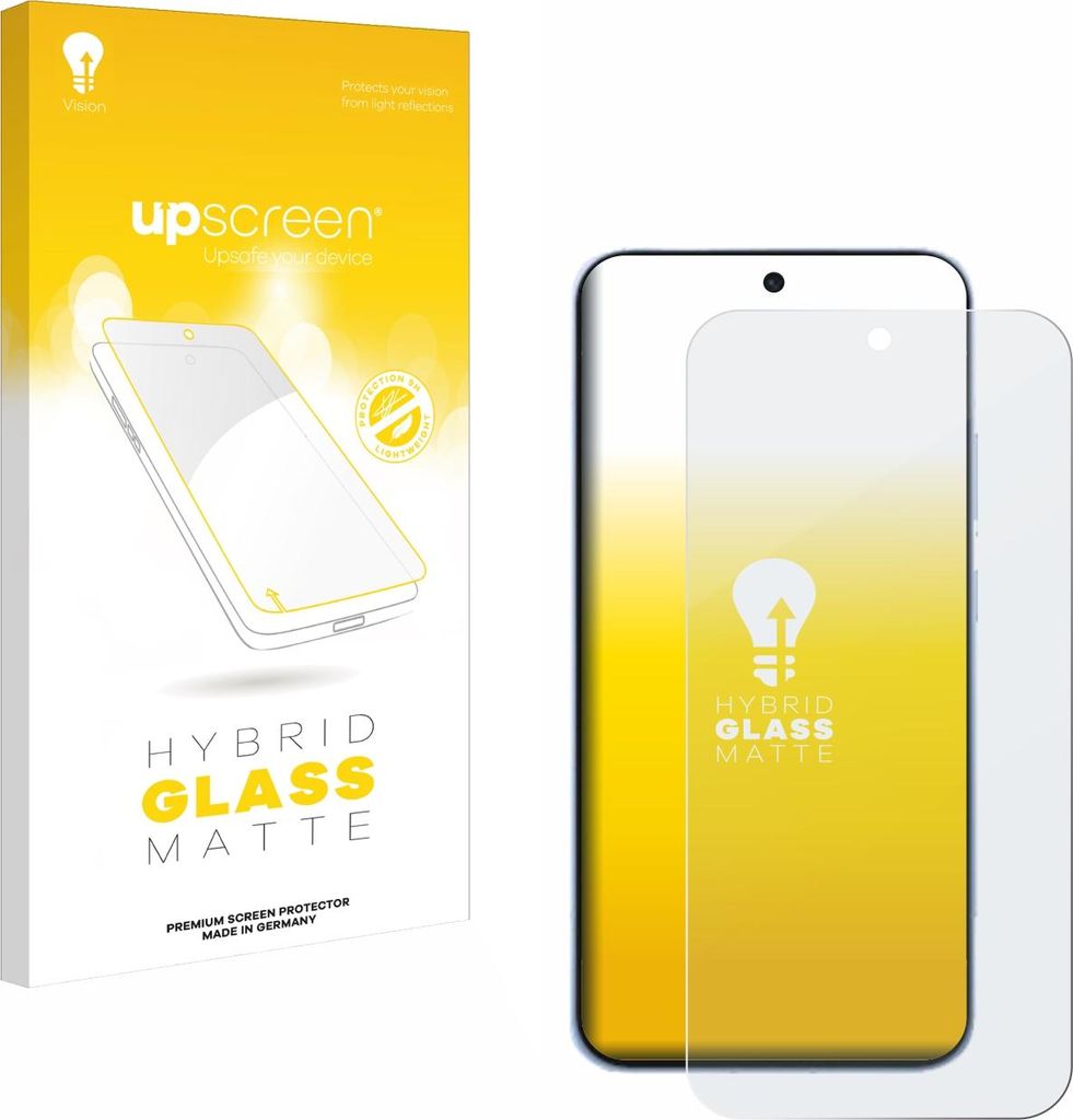 upscreen Entspiegelungs Schutzglas für Oppo Reno 15c Schutzfolie Panzer Folie Glas Display Schutz matt