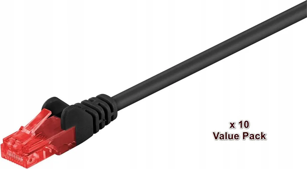 Offerta Cavo Rete 7m Cat6 Microconnect V-UTP602SVP - Value Pack Nero