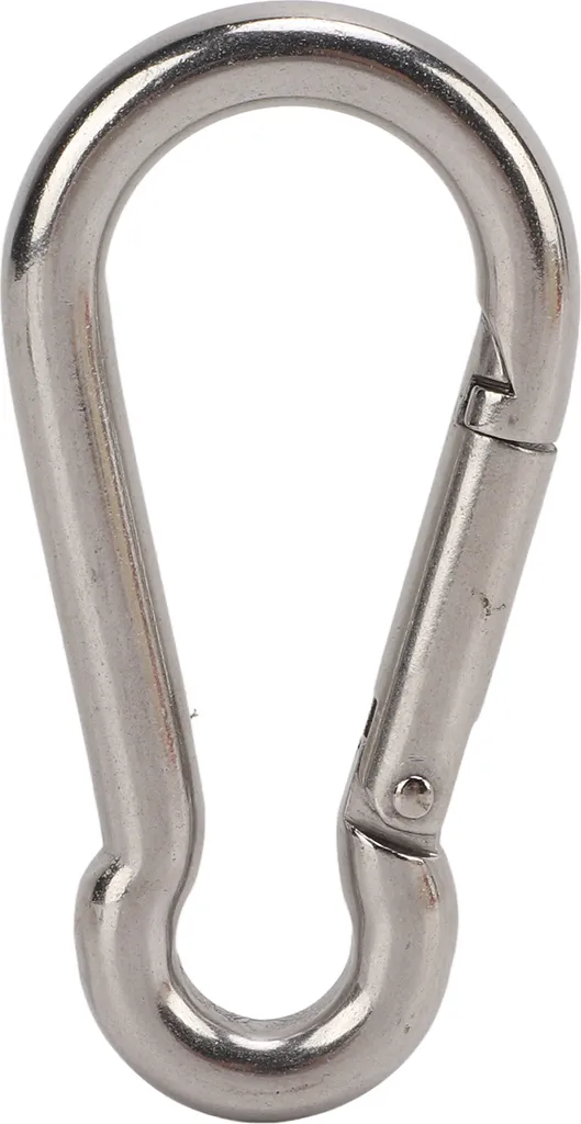 QCAA Piastra Per Gancio Da Soffitto In Acciaio Inox #304, 80x26x3 Mm, Confezione Da 4, Per Hardware Marino E Yacht, Made In Taiwan, Viti Incluse