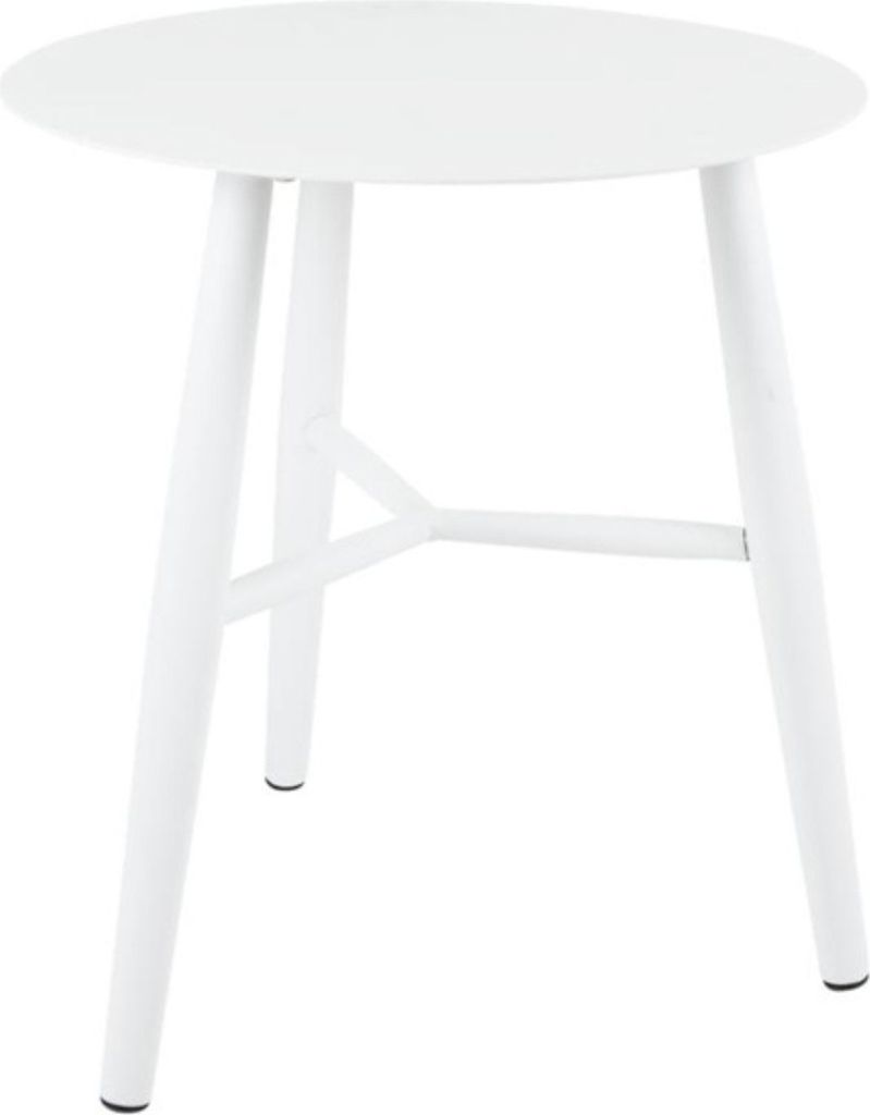 Brafab Vannes Aluminium Couchtisch Hilfs weiß 45 x 50 cm Produktbild 