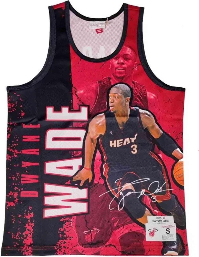 Trikot Mitchell & Ness TNMK5010-MHEYYDWABLCK für Herren