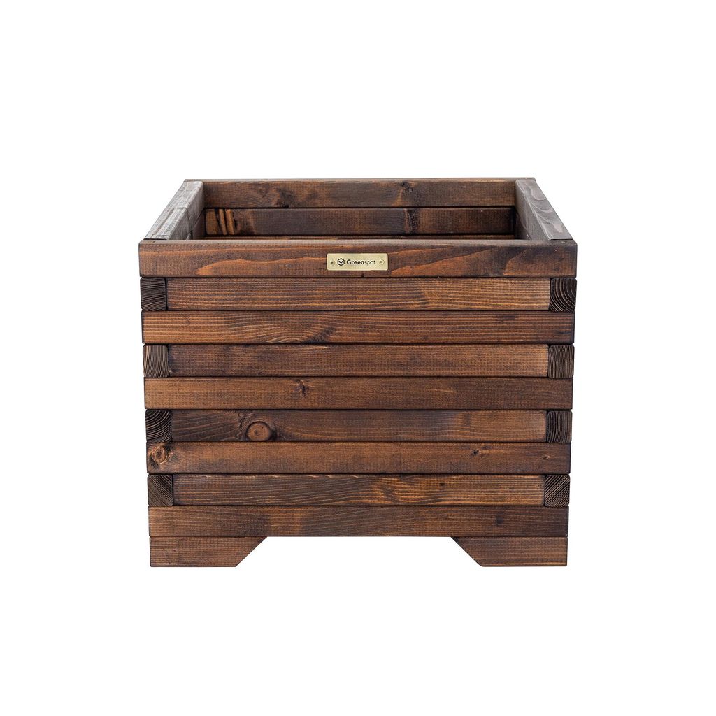 Greenspot Timber Blumenkasten Holz - 50x50cm Produktbild 