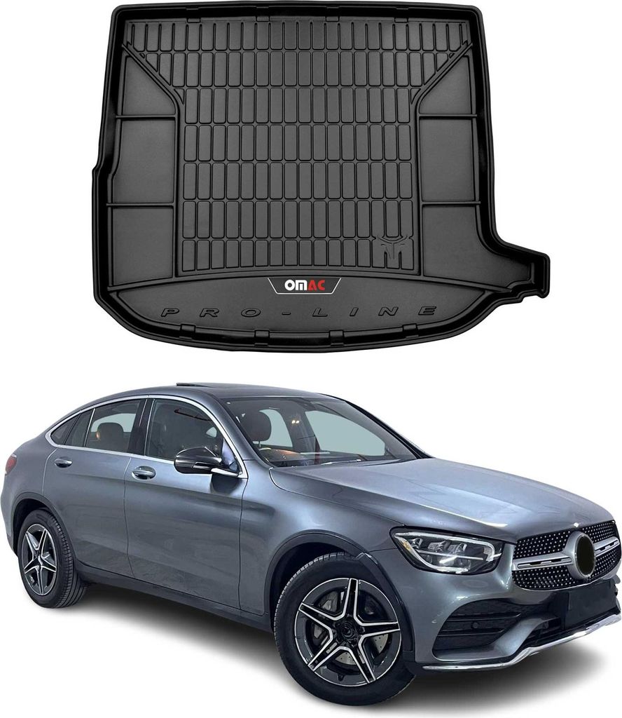 OMAC Gummi Kofferraumwanne für Mercedes GLC C253 2016-2025 Produktbild 