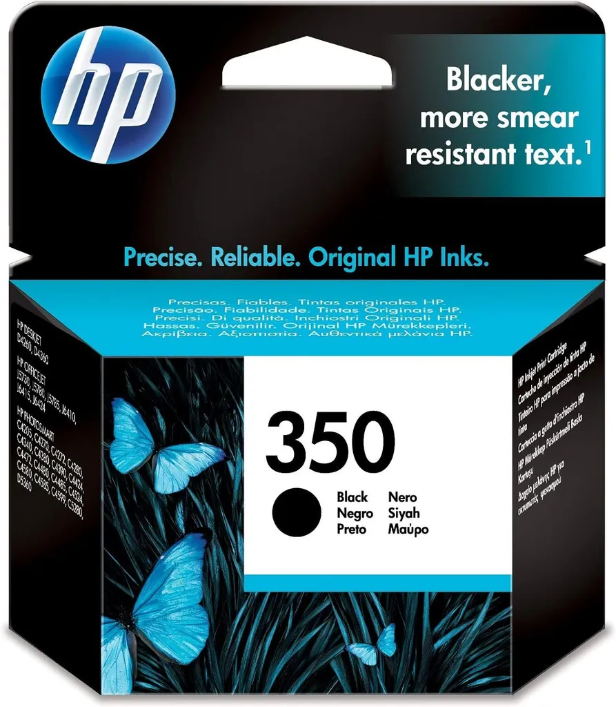 HP 350 - 4.5 ml - Nero - originale - cartuccia d'inchiostro