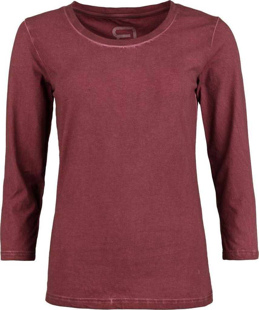 RED by EMP Damen Basic 3/4 Sleeve bordeaux S