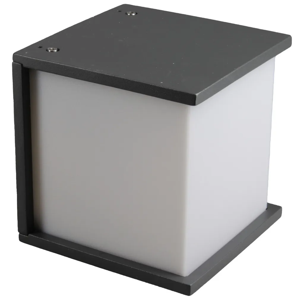 Éclairage Extérieur Design pour Terrasse et Entrée - Applique Cube E27 - 13