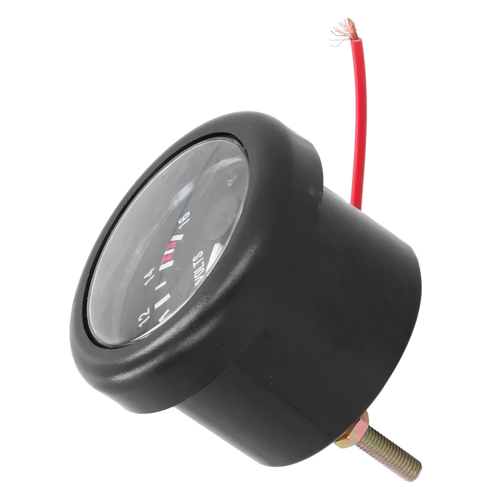 Misuratore Tensione 52mm Voltmetro Universale IP67 per Camper e Barche