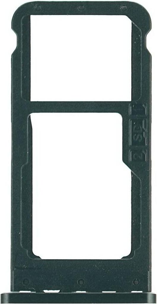 Simkarten Halter für Nokia 6.1, Schwarz