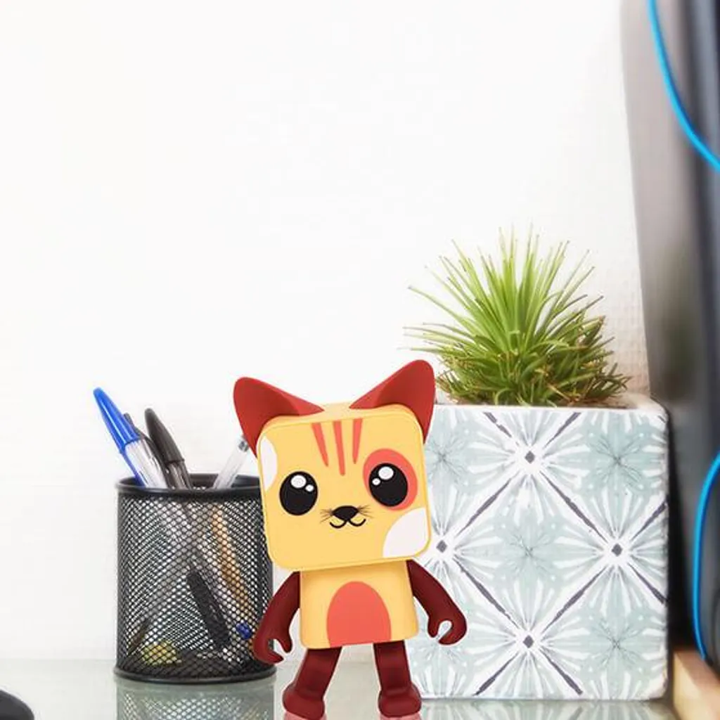 MOB Haut-parleur sans fil Dancing Cat - Enceinte Bluetooth Animale - 3