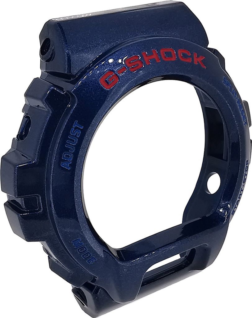 Casio G-Shock > Bezel Lünette Resin blau glänzend > Produktbild 