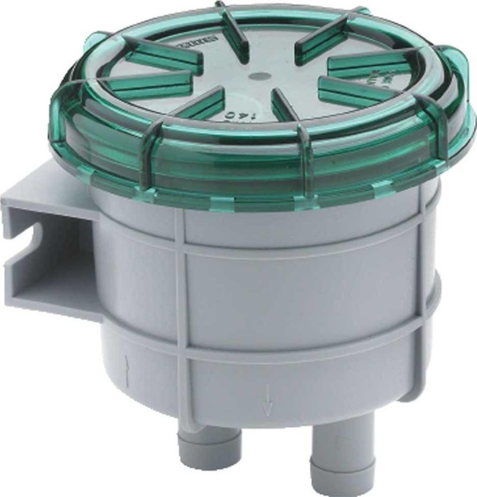 Vetus Kleiner Geruchsschutzfilter Silber 16 mm Silber 16 mm