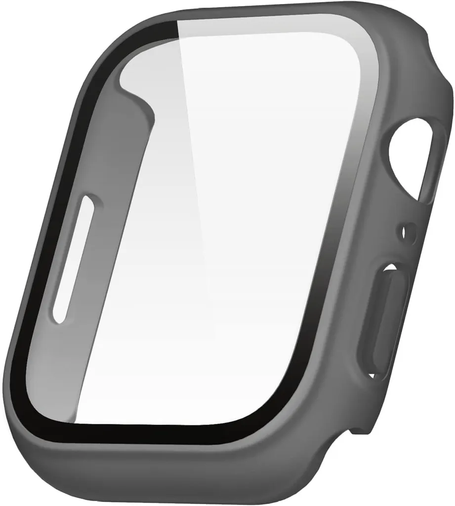 elago Clear Shield Apple Watch 9 8 7 41mm Grigio Opaco | Cover 9H