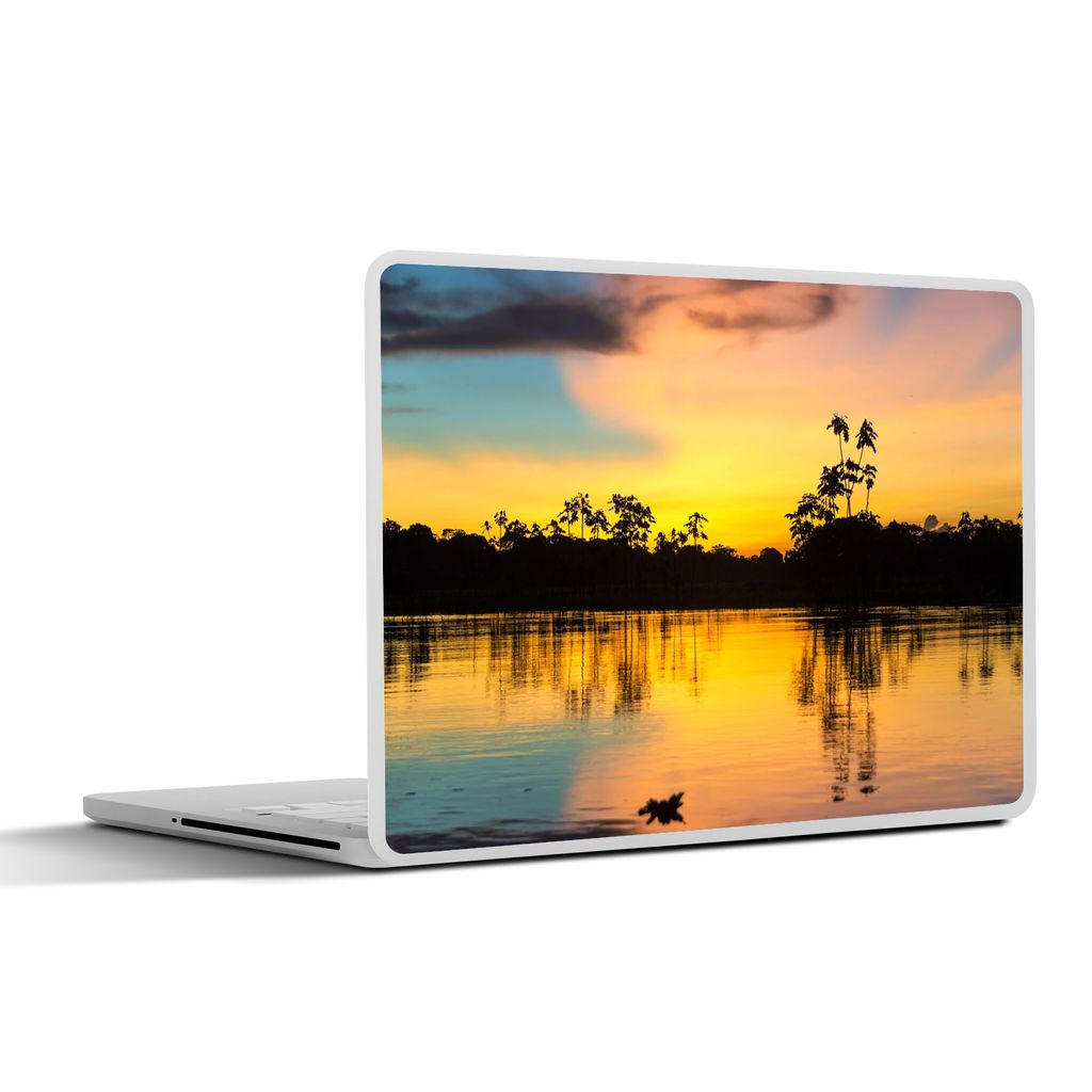 MuchoWow Laptop Aufkleber Sticker Cover Wasser - Natur - Sommer - Himmel 36.5x27.5 cm - Laptop-Sticker