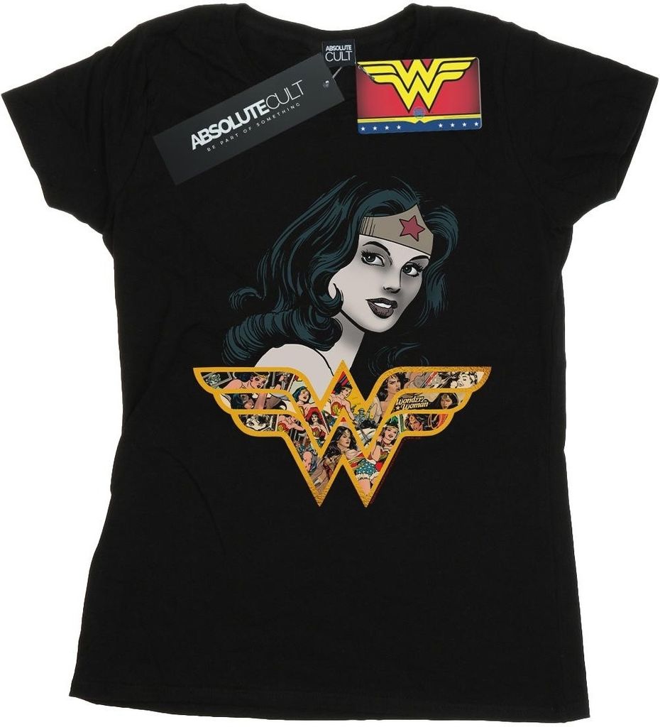 DC Comics - T-Shirt für Damen BI45051 (XL) (Schwarz)