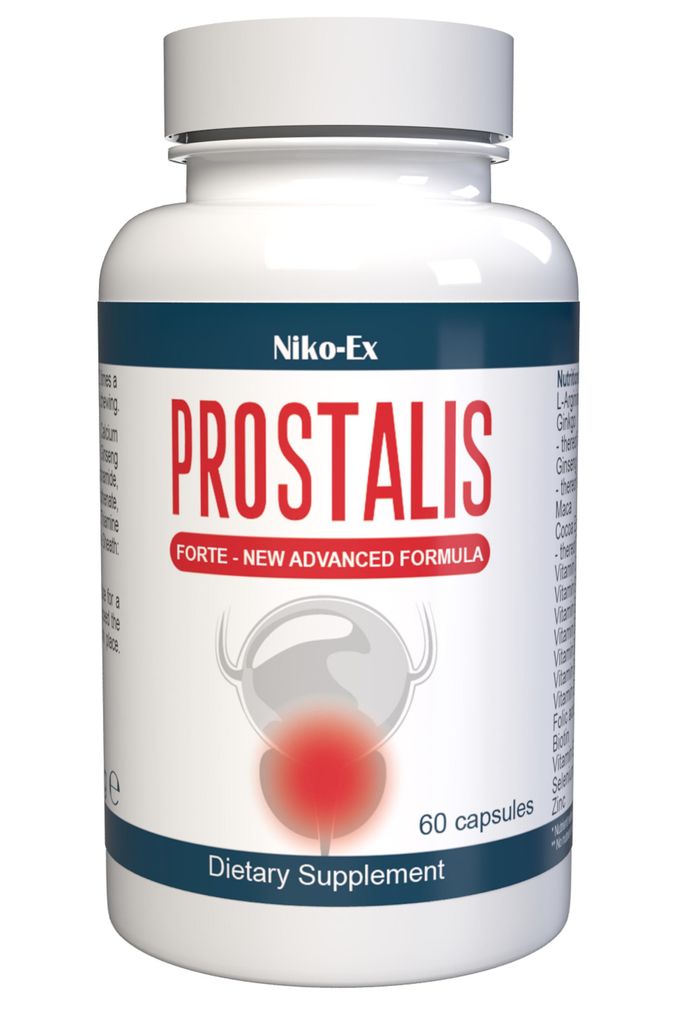 Prostalis Forte - 60 Kapseln hochdosiert - L-Arginin, Zink, Produktbild 