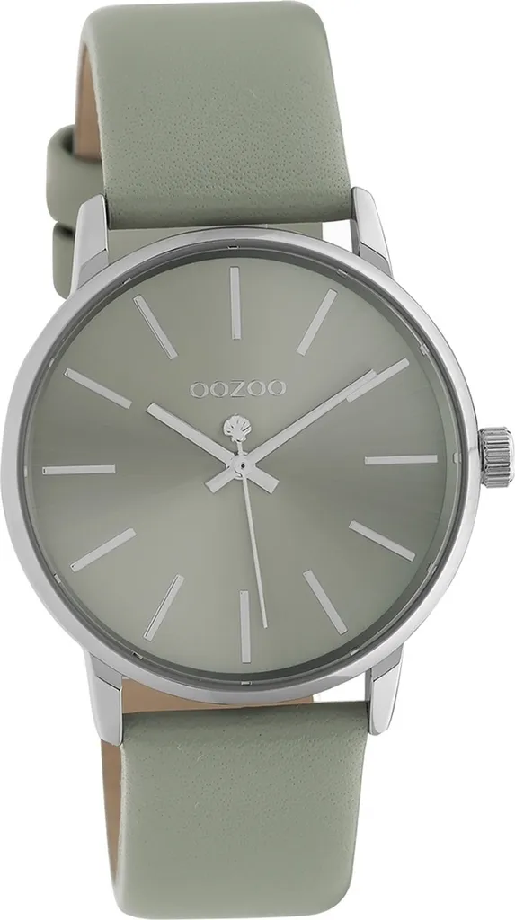 Montre Analogique pour Femme Oozoo Verte - Bracelet Cuir et Chic Urbain